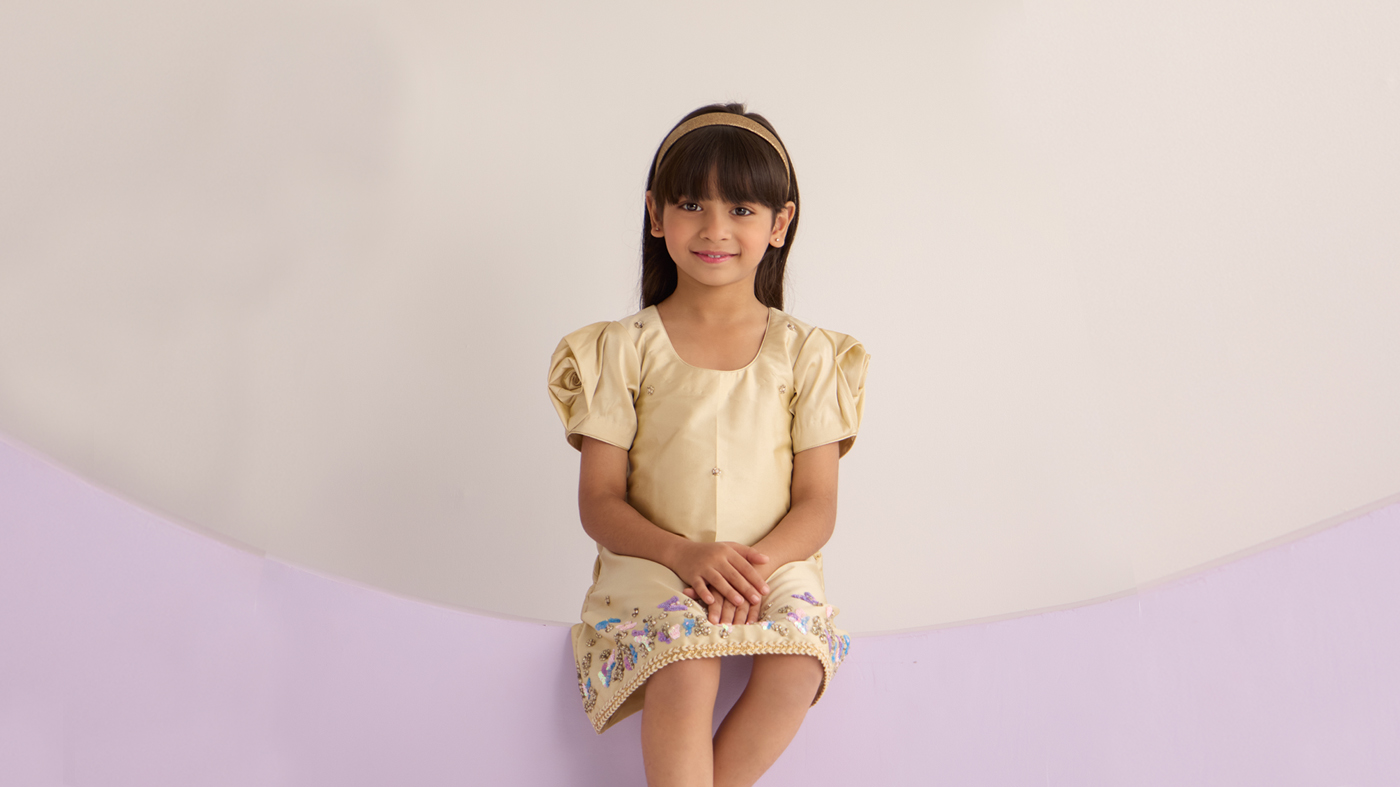 Bonnie dress beige