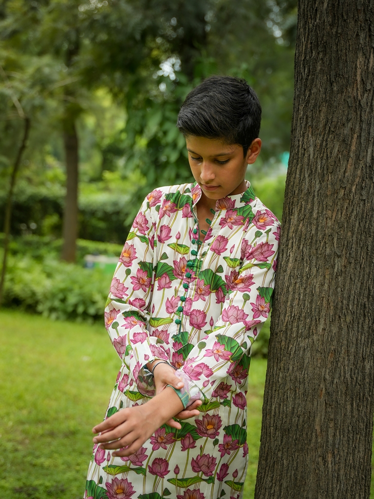 Lotus Kurta Set