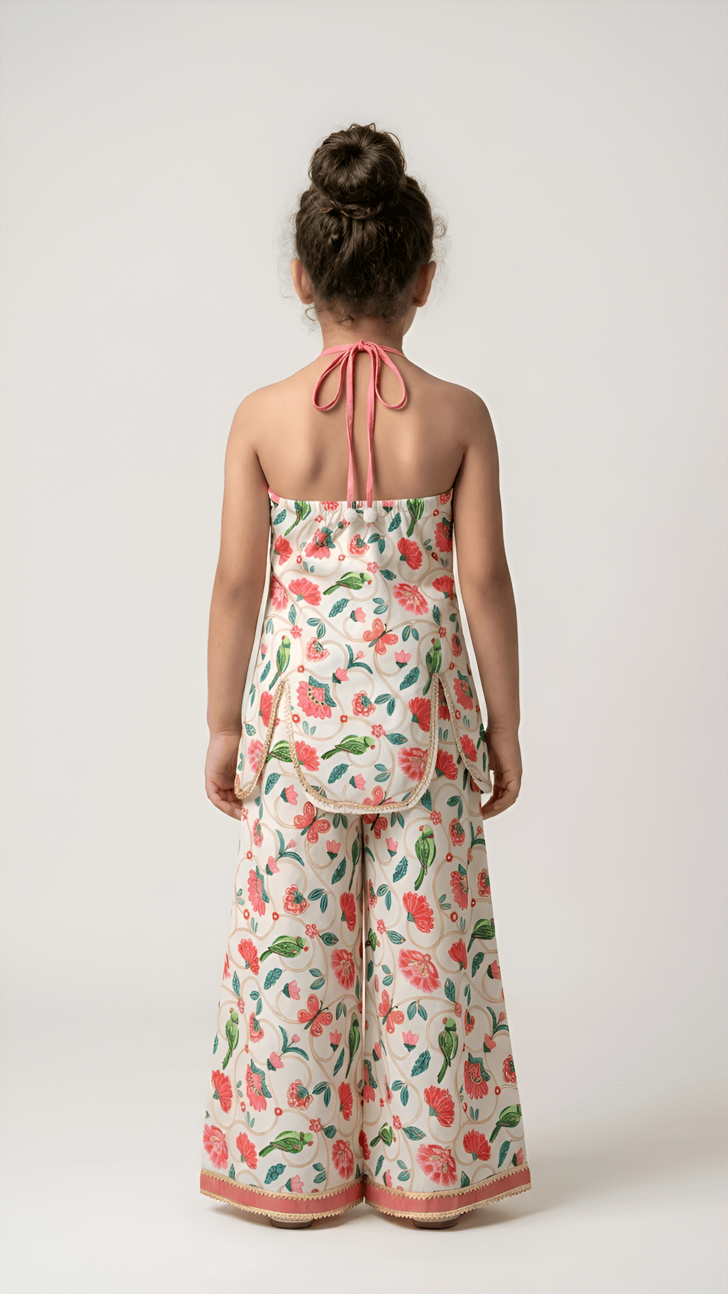 Parrot halter Sharara set - Image 2