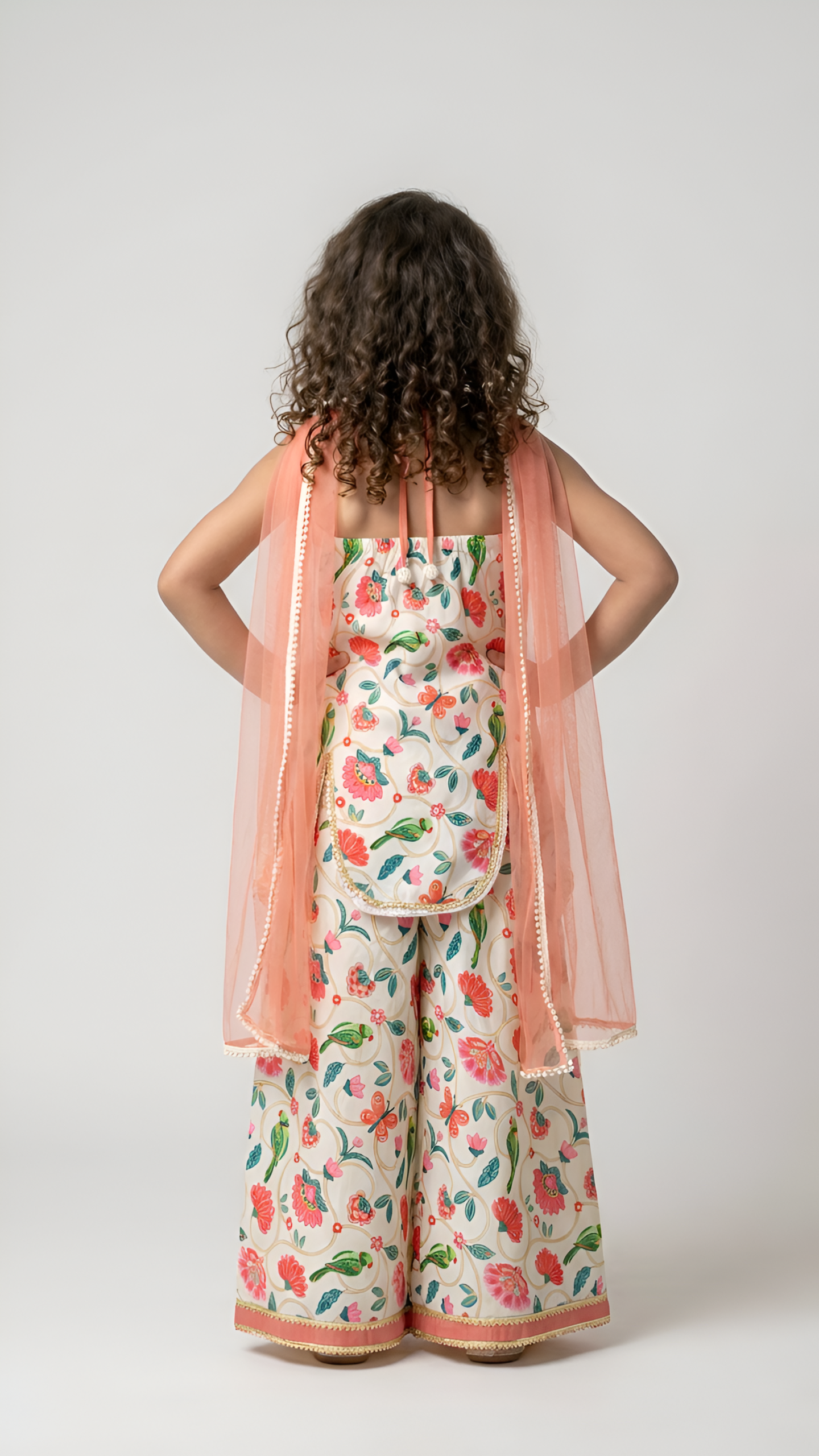 Parrot halter Sharara set - Image 5